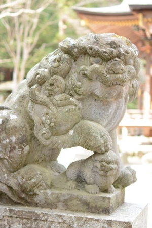 宝登山神社狛犬
