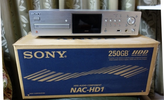 SONY NAC-HD1ハードディスクオーディオレコーダー | ６０歳から自作
