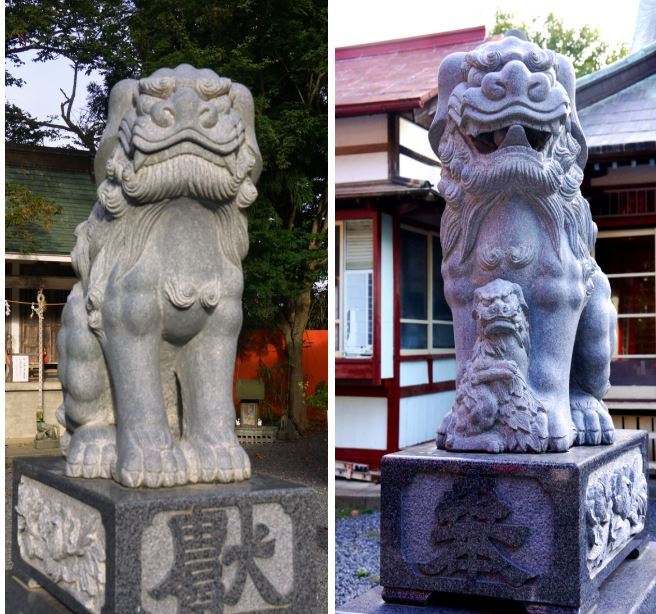鹿島神社狛犬３
